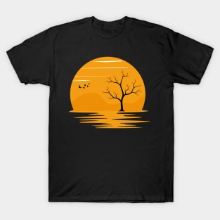 Sunset at the Mount T-Shirt